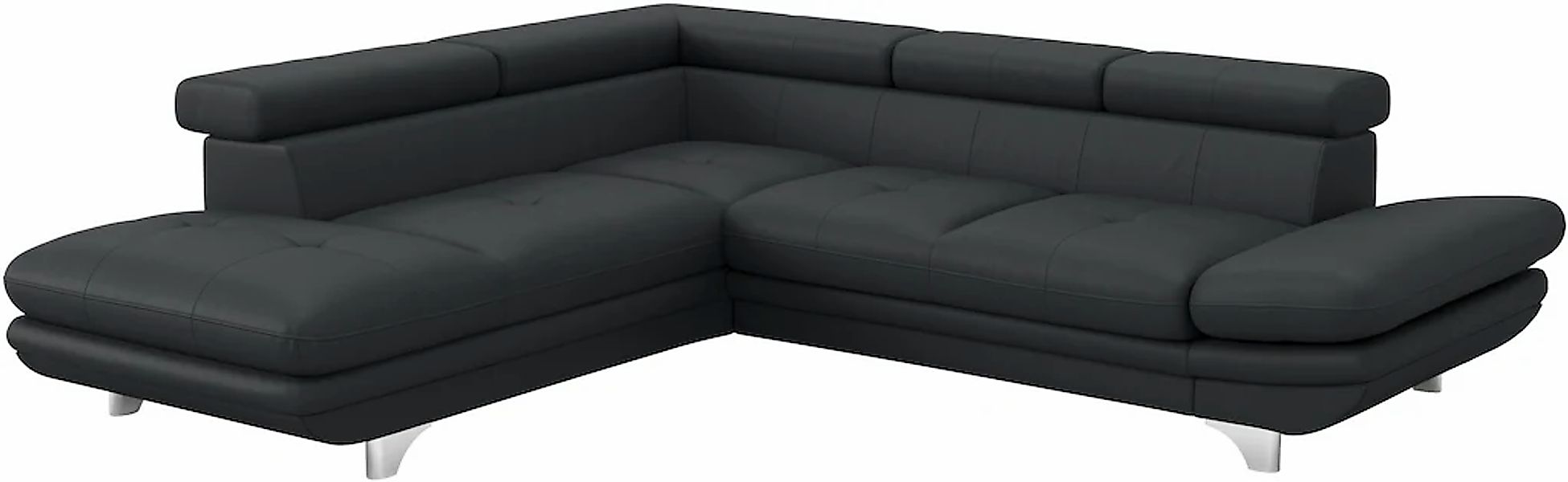 COTTA Ecksofa "Enterprise L-Form", mit Arm- & Kopfteilverstellung, wahlweis günstig online kaufen