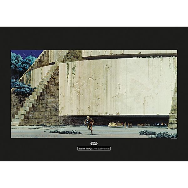 Komar Bild "Star Wars Classic RMQ Yavin Temple", Star Wars, (1 St.), Wandbi günstig online kaufen