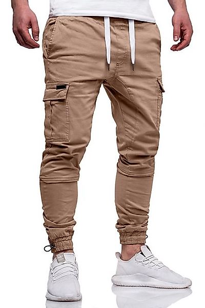 DAILY COTTON Cargohose mit elastischem Bund Herren Jogger-Hose Jeans mit Gu günstig online kaufen