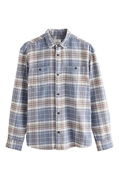 Next Langarmhemd Langärmeliges Cowboyhemd mit Karos günstig online kaufen