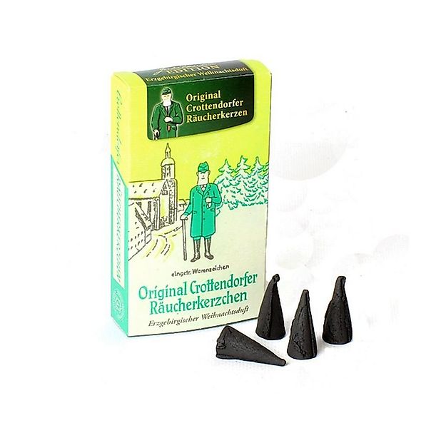 Crottendorfer Duftkerze 1 Päckchen Räucherkerzen Erzgebirgischer Weihnachts günstig online kaufen