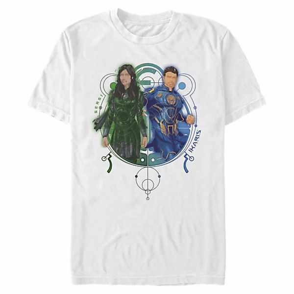 Marvel - Les Éternels - Duo Sersi Ikaris - Männer T-Shirt günstig online kaufen