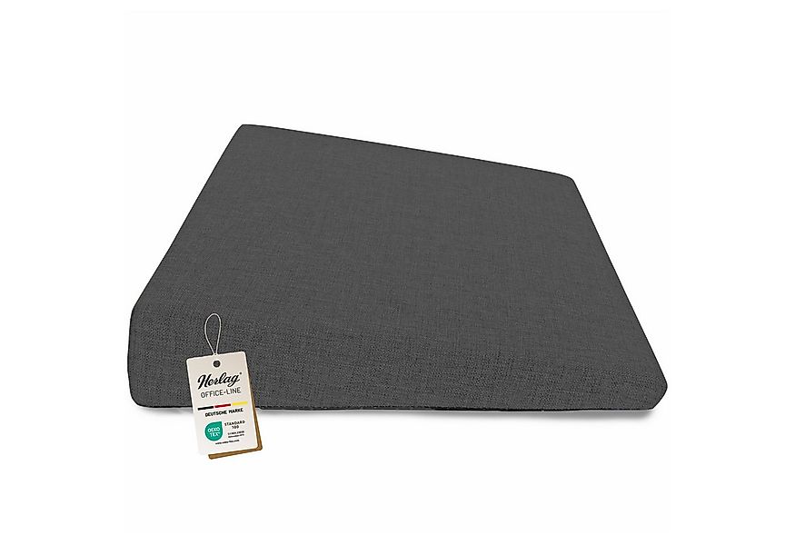 Herlag Keilkissen Stella, Ergonomisches Sitzkeilkissen 33x37x7/2cm Waschbar günstig online kaufen