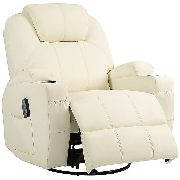 HOMCOM Relaxsessel elektrisch mit Massagefunktion, Belastbarkeit 150 kg, Fe günstig online kaufen