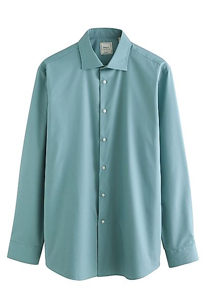 Next Langarmhemd Pflegeleichtes Slim Fit Hemd günstig online kaufen