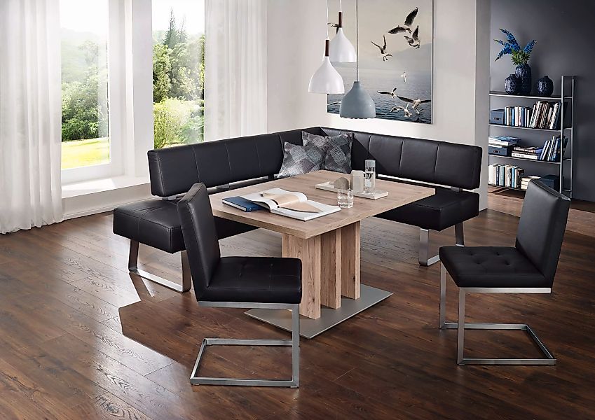 K+W Komfort & Wohnen Eckbankgruppe "Spider II", (Set, 4 tlg.), langer Schen günstig online kaufen