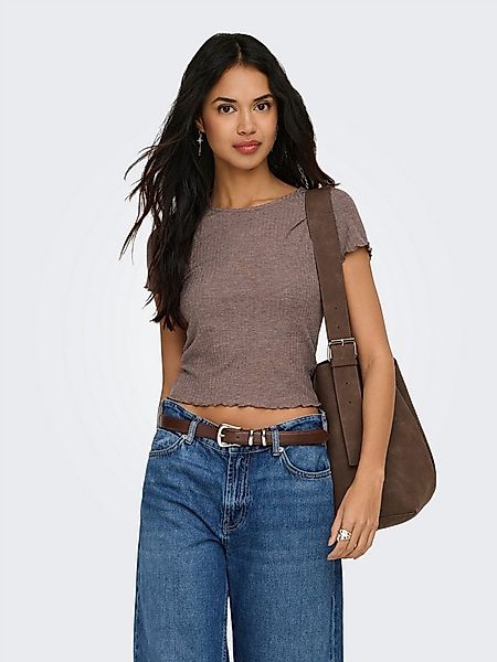ONLY Rundhalsshirt ONLEMMA S/S SHORT TOP NOOS JRS Rundhals, modisch, regula günstig online kaufen