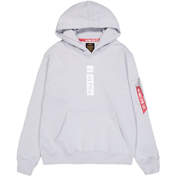 Alpha  Sweatshirt Alpha Puff Print Hoodie - pastel grey günstig online kaufen