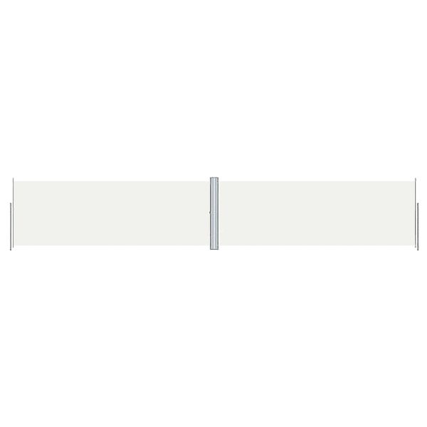 furnicato Seitenmarkise Ausziehbar Creme 180x1000 cm günstig online kaufen