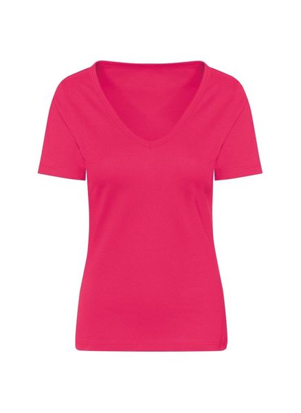 Trigema T-Shirt "TRIGEMA V-Shirt aus Baumwolle/Elastan" 1 Stk. tlg. günstig online kaufen