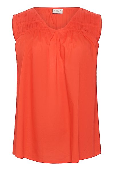KAFFE Curve Blusentop Ärmellose Bluse KCthia günstig online kaufen
