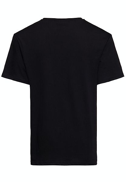 KingKerosin Print-Shirt Man in Black (1-tlg) günstig online kaufen
