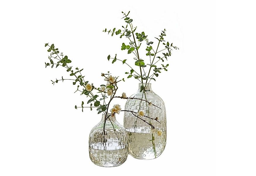 Mirabeau Tischvase Vase 2er Set Qervilon klar günstig online kaufen