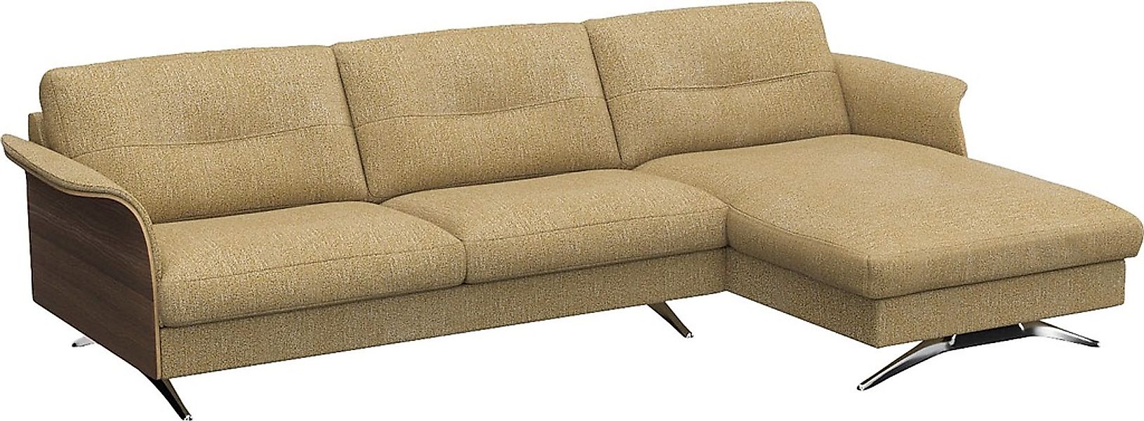 FLEXLUX Ecksofa »Glow, super bequem durch hochwertigem Sitzaufbau mit Feder günstig online kaufen