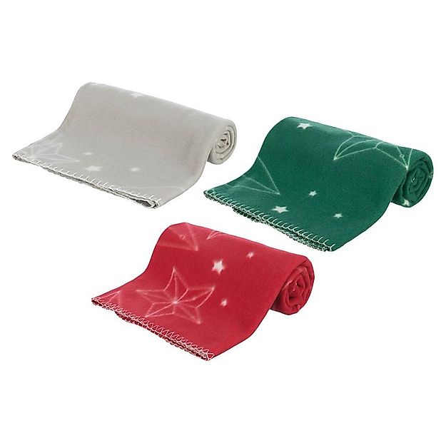 TRIXIE Tierbett Trixie Xmas Fleecedecke Luciano Maße: 100 x 70 cm günstig online kaufen