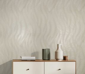 Marburg Vliestapete »Tapete Wavy Stripes« geometrisch geprägt moderne Vlies günstig online kaufen