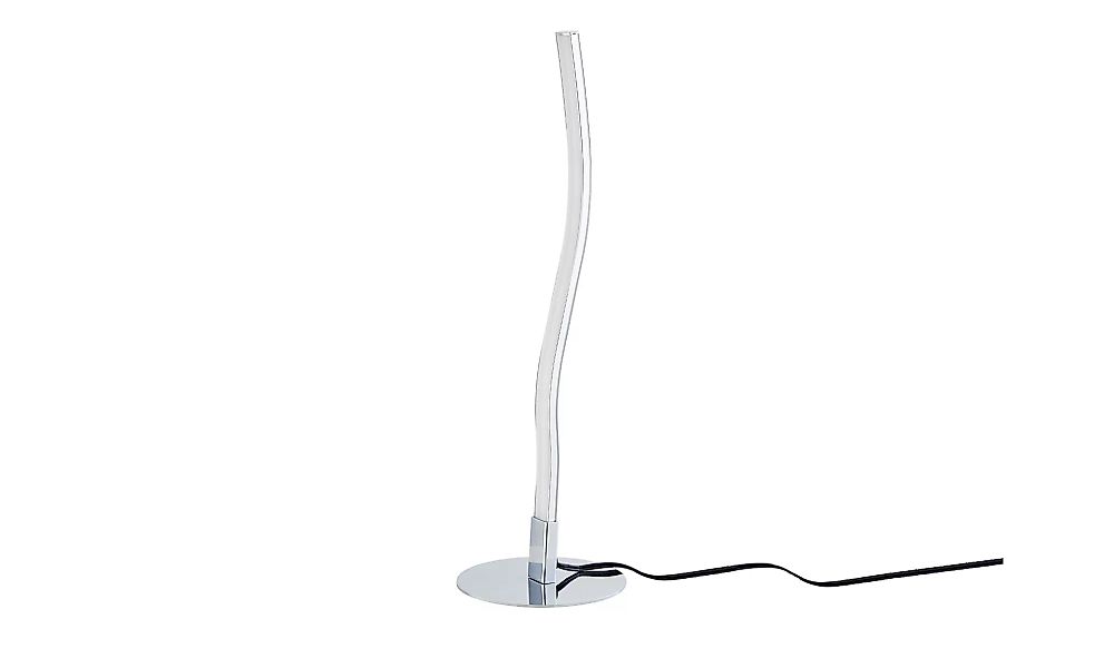 KHG LED-Tischleuchte, Nickel matt - silber - 11 cm - 35 cm - 11 cm - Lampen günstig online kaufen