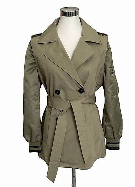 Blonde No.8 Trenchcoat DERBY BO Abnehmbare Ärmel aus schimmerndem Nylon günstig online kaufen