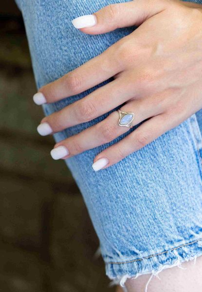 mantraroma Silberring SARALA Ellipse aus 925 günstig online kaufen