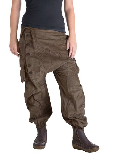 Vishes Cordhose Haremshose aus Cord Ethno, günstig online kaufen