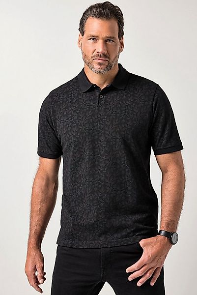 JP1880 Poloshirt Poloshirt Halbarm Piqué Brustprint Vintage Look günstig online kaufen