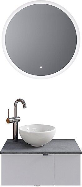 Saphir Badmöbel-Set »Serie 6915«, (4 St.), Gäste-Bad, 70 cm breit, mit LED- günstig online kaufen