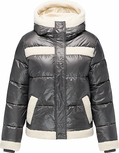 Ragwear Winterjacke "Editah Shiny YOUMODO" mit Kapuze Jacke mit Plüsch-Deta günstig online kaufen