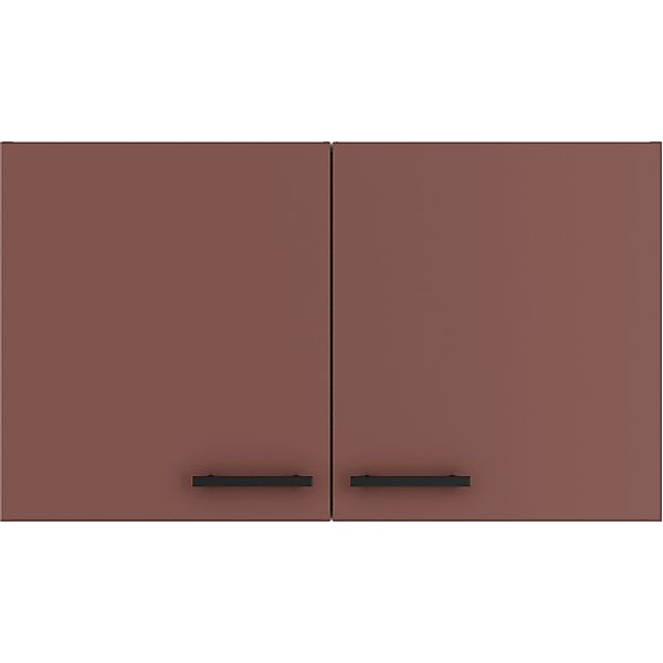 OPTIFIT Nizza407 Küchen-Oberschrank 100 cm Rostrot günstig online kaufen