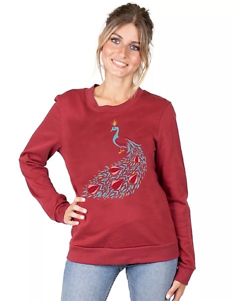 Damen Sweater "Dori" Aus Buchenholz Faser | Pfau günstig online kaufen