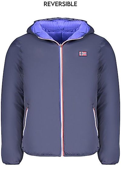 NORWAY 1963 Outdoorjacke Wendbare Herrenjacke Blau mit Kapuze & Taschen - N günstig online kaufen