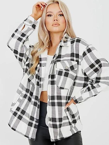 Worldclassca Flanellbluse Worldclassca Oversized Karo Hemd günstig online kaufen