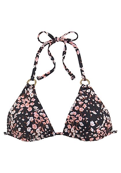 LASCANA Triangel-Bikini-Top "Blair", mit Zierringen an den Trägern günstig online kaufen