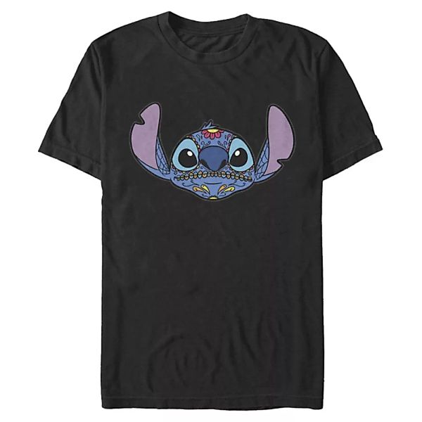 Disney Classics - Lilo & Stitch - Stitch Sugar Skull - Männer T-Shirt günstig online kaufen