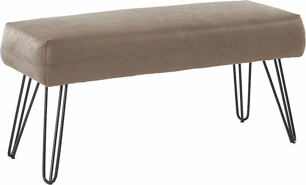 exxpo - sofa fashion Sitzbank "Doppio" Frei im Raum stellbar günstig online kaufen