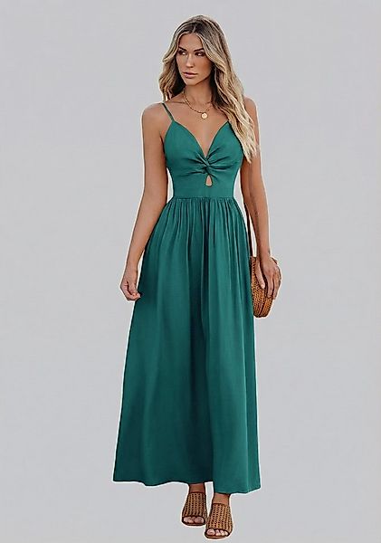 Cupshe Strandkleid Front Twist & Schlüsselloch Maxikleid Twist vorne, Schlü günstig online kaufen