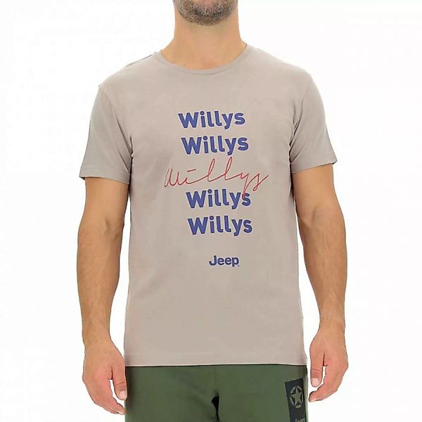 Jeep O102065j668 Kurzärmeliges T-shirt S Moon Rock günstig online kaufen