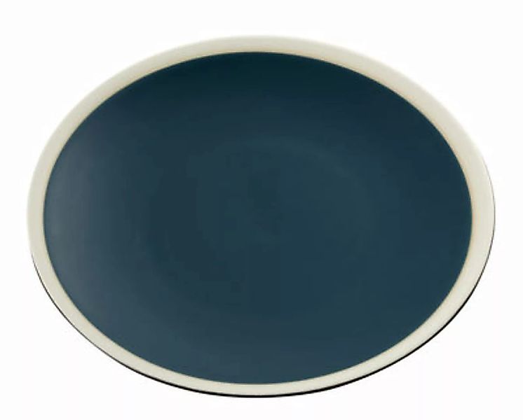 Teller Sicilia keramik blau / Ø 26 cm - Maison Sarah Lavoine - Blau günstig online kaufen
