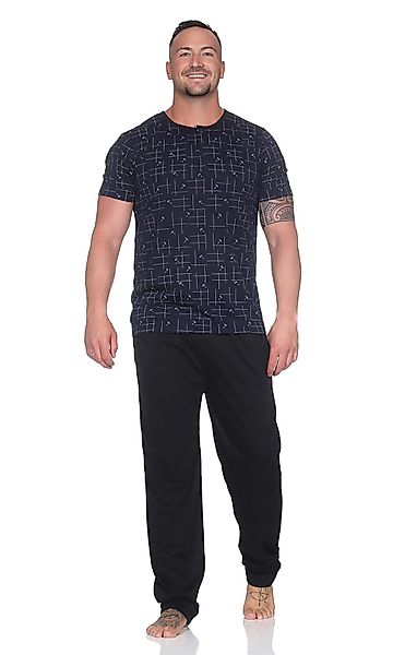EloModa Pyjama Herren Pyjama Set kurzarm günstig online kaufen
