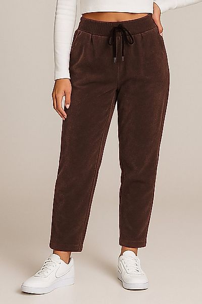Kendindza Collection Jogger Pants Damen Cordhose Optik Hose Jogg-Pants eleg günstig online kaufen