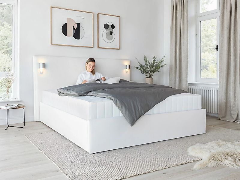 COLLECTION AB Polsterbett "Alcudia inkl. LED-Leuchten, erhältlich in der Br günstig online kaufen