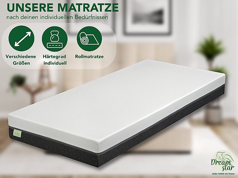 Komfortschaummatratze Sky Flex, 7-Zonen Duo-Memoryschaum-Matratze, zwei Lie günstig online kaufen