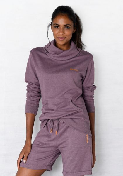 Bench. Loungewear Longsweatshirt mit Stehkragen in günstig online kaufen