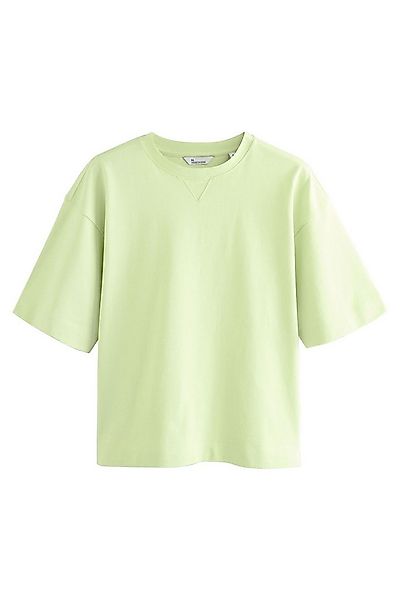 Next T-Shirt Oversized Fit Kurzarm-T-Shirt mit gepeachtem Griff (1-tlg) günstig online kaufen