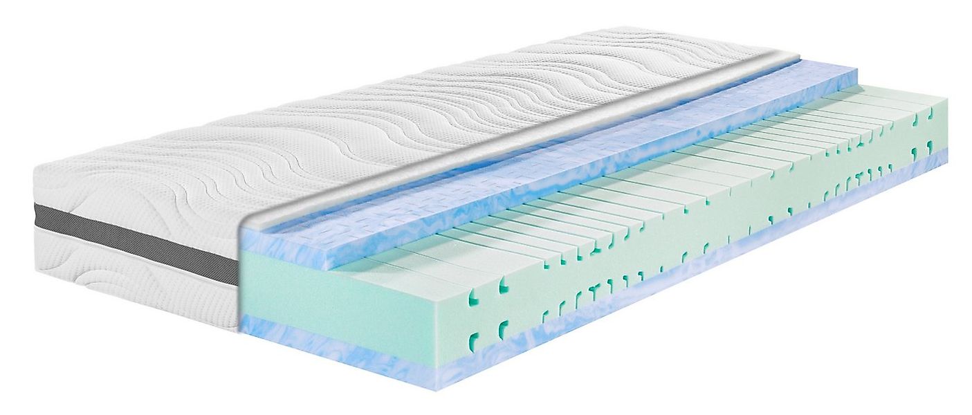 Gelschaummatratze Badenia Trendline® 7-Zonen-Kaltschaummatratze BT 320 Plus günstig online kaufen
