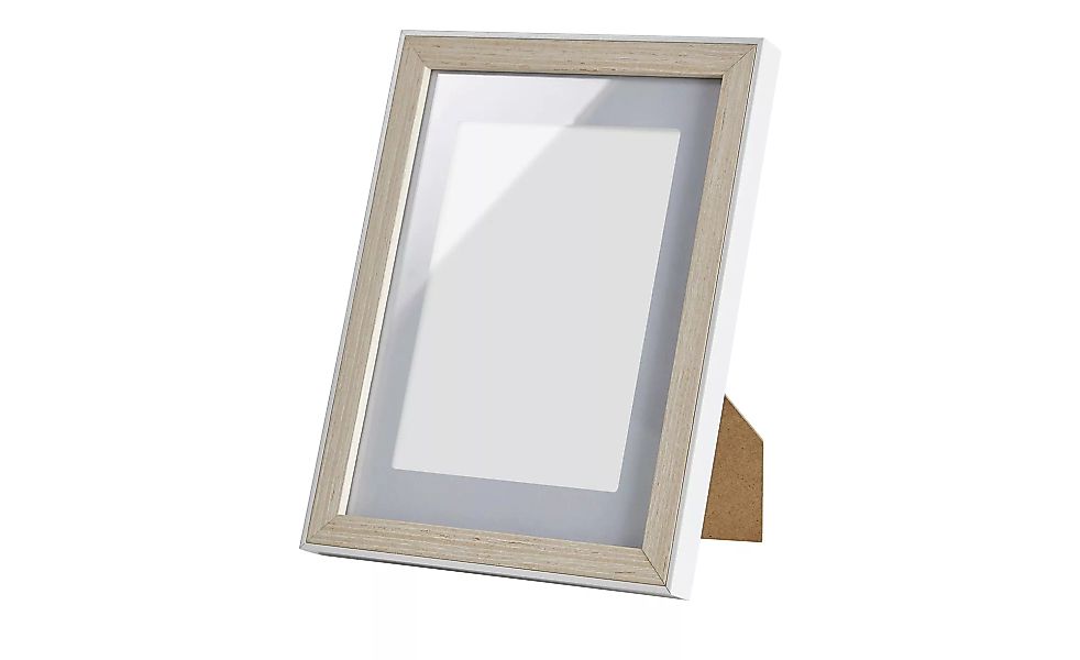 Holz-Bilderrahmen weiß 18x24 cm  Aruba - weiß - Holz - 21 cm - 27 cm - 1,9 günstig online kaufen