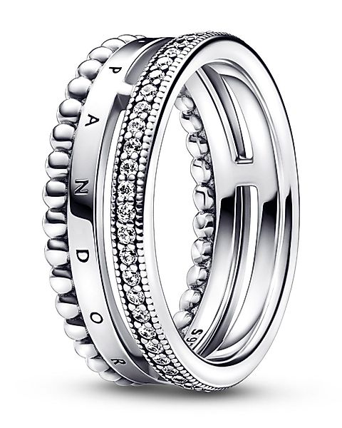 Pandora Silberring Silberring für Logo, Pavé günstig online kaufen