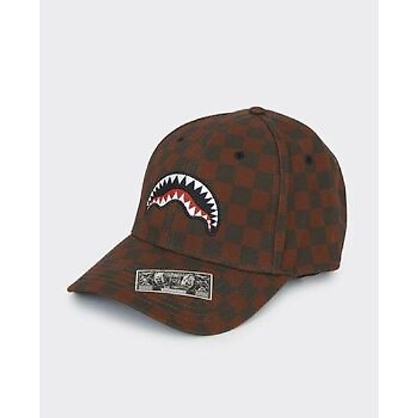 Sprayground  Schirmmütze SP6628 SMOOTH-CHECK CAP BROWN günstig online kaufen