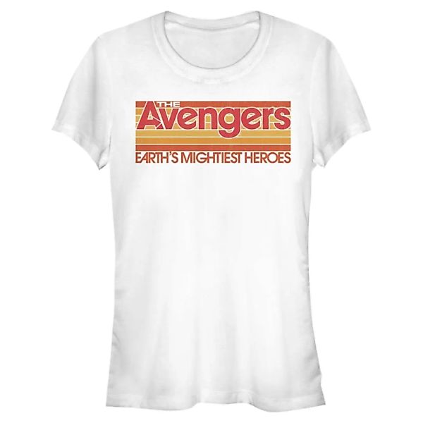 Marvel - Avengers - Logo Retro Avengers - Frauen T-Shirt günstig online kaufen