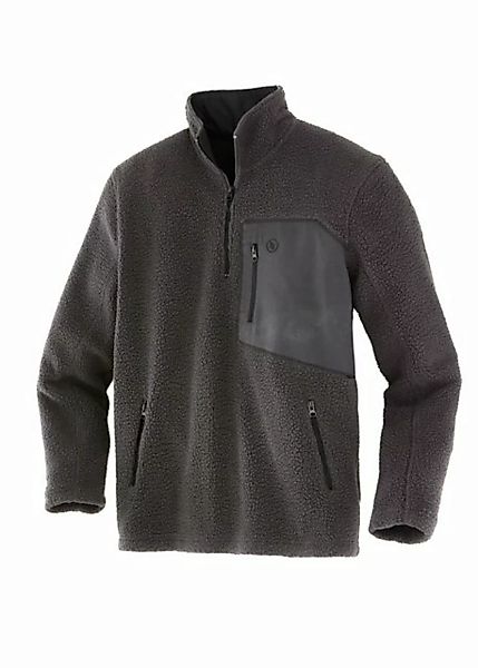 Terrax Workwear Sweatshirt Terrax Webpelz/Faserpelz Troyer 80615 günstig online kaufen