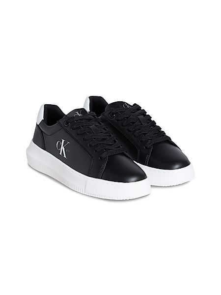 Calvin Klein Jeans Plateausneaker "CHUNKY CUPSOLE MONO LTH WN" Schnürschuh, günstig online kaufen